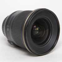Used Nikon AF-S NIKKOR 20mm Lens f/1.8G ED