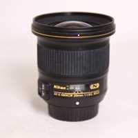 Used Nikon AF-S NIKKOR 20mm Lens f/1.8G ED