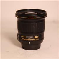 Used Nikon AF-S NIKKOR 20mm Lens f/1.8G ED