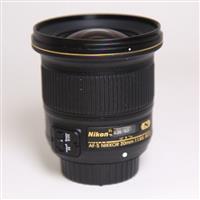 Used Nikon AF-S NIKKOR 20mm Lens f/1.8G ED