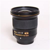 Used Nikon AF-S NIKKOR 20mm Lens f/1.8G ED
