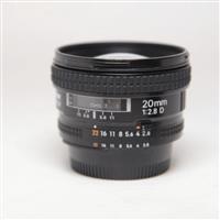 Used Nikon AF NIKKOR 20mm f/2.8D