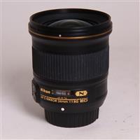 Used Nikon AF-S Nikkor 24mm f/1.8G ED Wide Angle Prime Lens