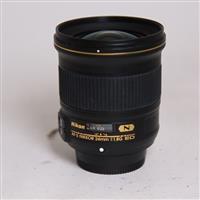 Used Nikon AF-S Nikkor 24mm f/1.8G ED Wide Angle Prime Lens