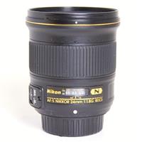 Used Nikon AF-S Nikkor 24mm f/1.8G ED Wide Angle Prime Lens
