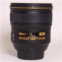 Used Nikon AF-S Nikkor 24mm f/1.4G ED Wide Angle Prime Lens