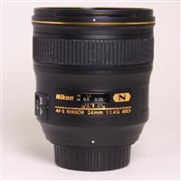 Used Nikon AF-S Nikkor 24mm f/1.4G ED Wide Angle Prime Lens