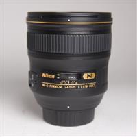 Used Nikon AF-S Nikkor 24mm f/1.4G ED Wide Angle Prime Lens