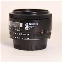 Used Nikon AF Nikkor 28mm f/2.8D Wide Angle Prime Lens