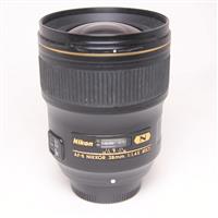 Used Nikon AF-S Nikkor 28mm f/1.4E ED Wide Angle Prime Lens
