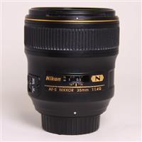 Used Nikon AF-S Nikkor 35mm f/1.4G Standard Prime Lens