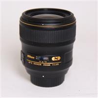 Used Nikon AF-S Nikkor 35mm f/1.4G Standard Prime Lens