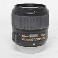 Used Nikon AF-S Nikkor 35mm f/1.8G ED Standard Prime Lens