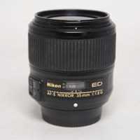 Used Nikon AF-S Nikkor 35mm f/1.8G ED Standard Prime Lens