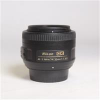 Used Nikon AF-S Nikkor 35mm f/1.8G ED Standard Prime Lens