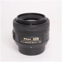 Used Nikon AF-S Nikkor 35mm f/1.8G ED Standard Prime Lens