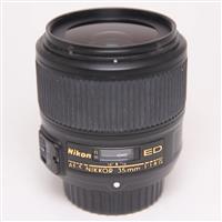 Used Nikon AF-S Nikkor 35mm f/1.8G ED Standard Prime Lens