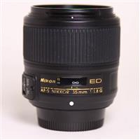 Used Nikon AF-S Nikkor 35mm f/1.8G ED Standard Prime Lens