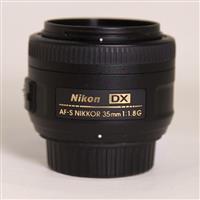 Used Nikon AF-S Nikkor 35mm f/1.8G ED Standard Prime Lens