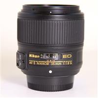 Used Nikon AF-S Nikkor 35mm f/1.8G ED Standard Prime Lens