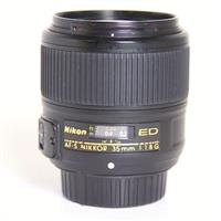 Used Nikon AF-S Nikkor 35mm f/1.8G ED Standard Prime Lens