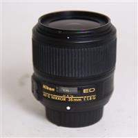 Used Nikon AF-S Nikkor 35mm f/1.8G ED Standard Prime Lens