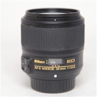 Used Nikon AF-S Nikkor 35mm f/1.8G ED Standard Prime Lens
