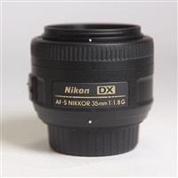 Used Nikon AF-S DX Nikkor 35mm f/1.8G Standard Prime Lens