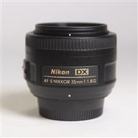 Used Nikon AF-S DX Nikkor 35mm f/1.8G Standard Prime Lens