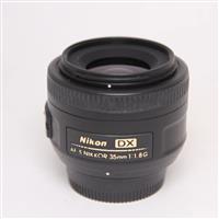 Used Nikon AF-S DX Nikkor 35mm f/1.8G ED Standard Prime Lens