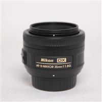 Used Nikon AF-S DX Nikkor 35mm f/1.8G Standard Prime Lens