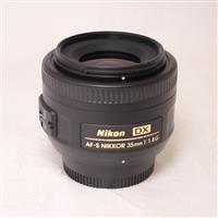 Used Nikon AF-S DX Nikkor 35mm f/1.8G Standard Prime Lens