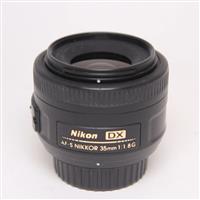 Used Nikon AF-S DX Nikkor 35mm f/1.8G ED Standard Prime Lens