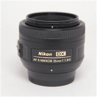 Used Nikon AF-S DX Nikkor 35mm f/1.8G Standard Prime Lens