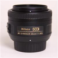 Used Nikon AF-S DX Nikkor 35mm f/1.8G Standard Prime Lens