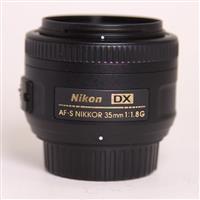 Used Nikon AF-S DX Nikkor 35mm f/1.8G Standard Prime Lens