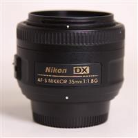 Used Nikon AF-S DX Nikkor 35mm f/1.8G Standard Prime Lens