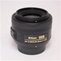 Used Nikon AF-S DX Nikkor 35mm f/1.8G Standard Prime Lens