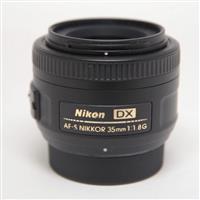 Used Nikon AF-S DX Nikkor 35mm f/1.8G Standard Prime Lens