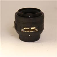 Used Nikon AF-S DX Nikkor 35mm f/1.8G Standard Prime Lens