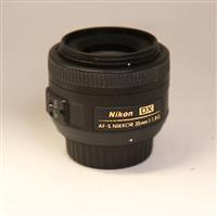 Used Nikon AF-S DX Nikkor 35mm f/1.8G Standard Prime Lens