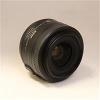 Used Nikon AF-S DX Nikkor 35mm f/1.8G Standard Prime Lens