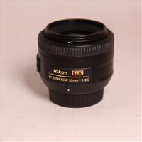 Used Nikon AF-S DX Nikkor 35mm f/1.8G Standard Prime Lens