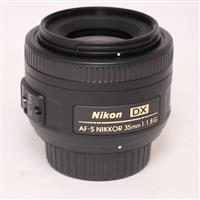 Used Nikon AF-S DX Nikkor 35mm f/1.8G Standard Prime Lens