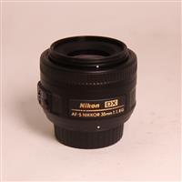 Used Nikon AF-S DX Nikkor 35mm f/1.8G Standard Prime Lens
