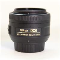 Used Nikon AF-S DX Nikkor 35mm f/1.8G Standard Prime Lens