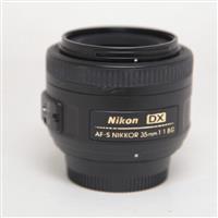 Used Nikon AF-S DX Nikkor 35mm f/1.8G Standard Prime Lens
