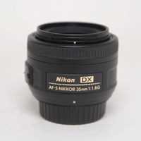 Used Nikon AF-S DX Nikkor 35mm f/1.8G Standard Prime Lens