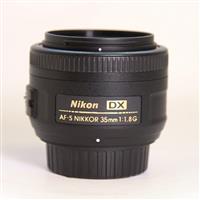 Used Nikon AF-S DX Nikkor 35mm f/1.8G Standard Prime Lens