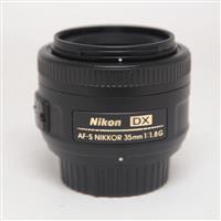 Used Nikon AF-S DX Nikkor 35mm f/1.8G Standard Prime Lens